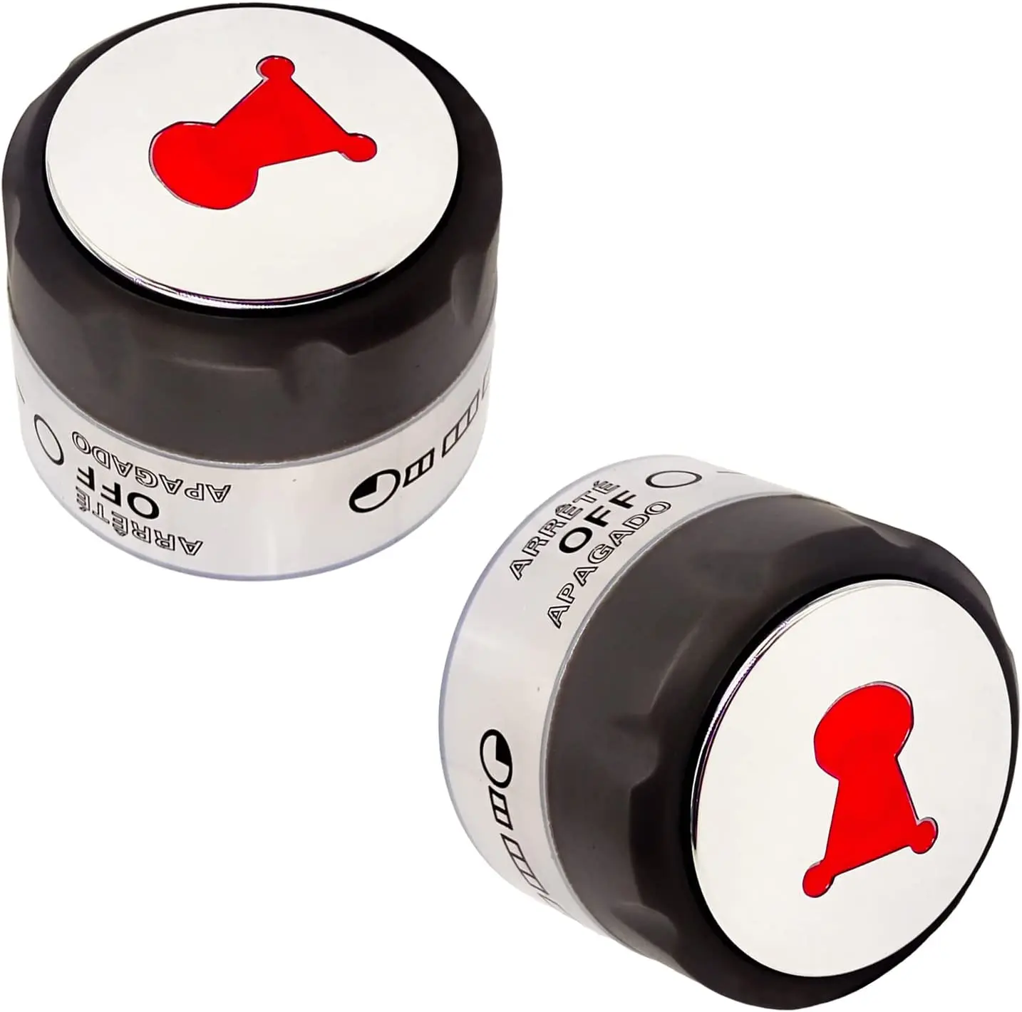 Upgraded 91538 Gas Grill Lighted Control Knobs(OEM) , 91538 Knob Compatible with Weber Summit 400/600 Grills Manufactured 2012 a