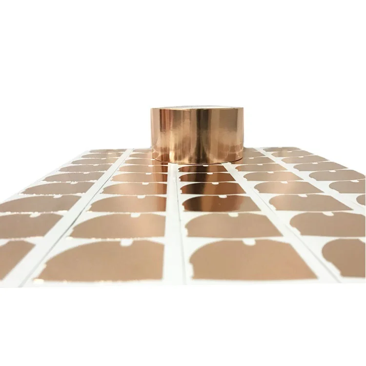 Self-adhesive single-sided conductive copper foil tape anti-interference shielding high temperature copper foil tape customised