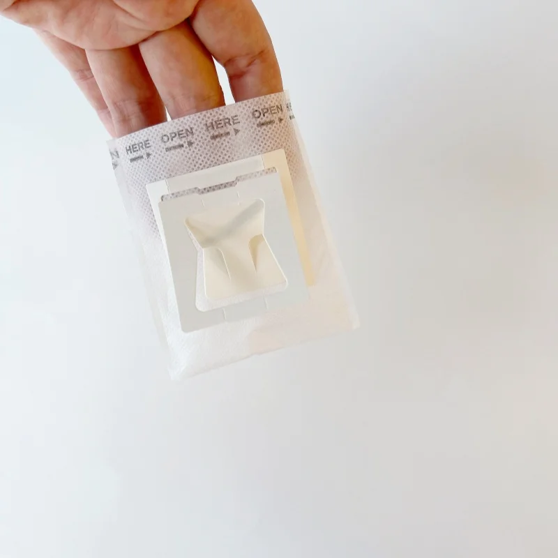 100Pcs Portable Paper Bag Hanging Ear Drip Coffee Bag Single Serve Disposable Drip Coffee Bag Pour Over Empty Coffee Filters