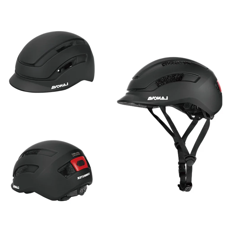 LANOVA HJE Road Teen Bike Helmet with EPS Material CE Certified Lightweight Dual Sport Adult Bicycle Helmet