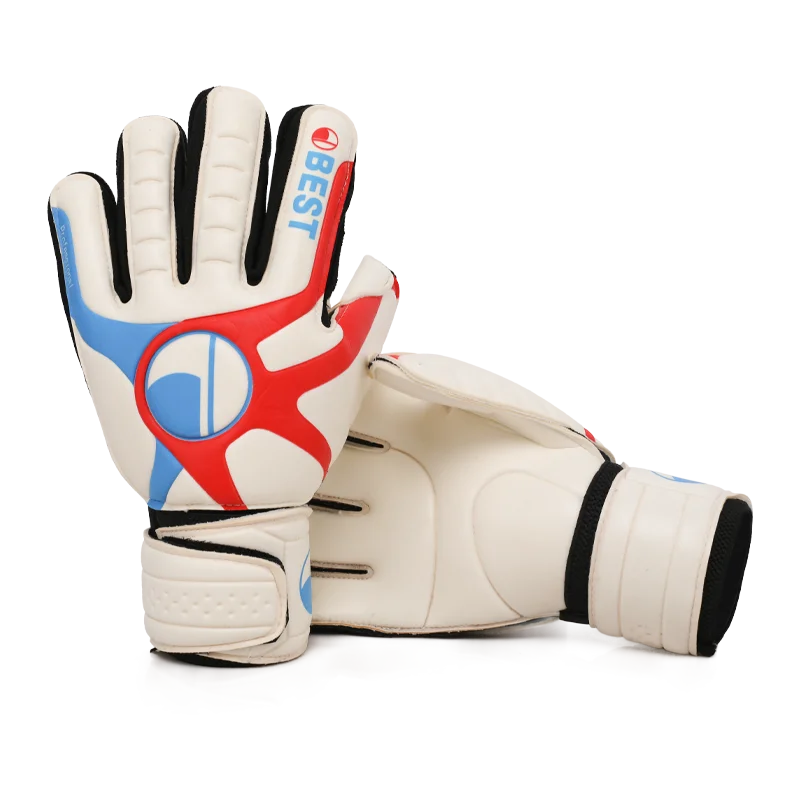 
football With finger guard full latex football goalkeeper gloves 
