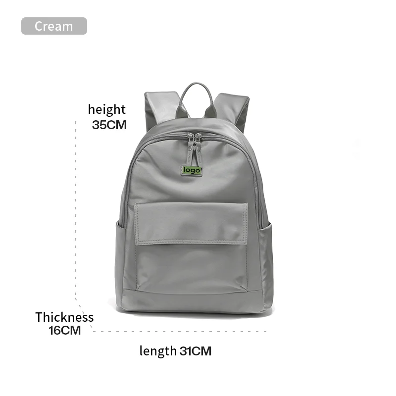 Factory Direct Nylon Oxford Cloth School Bag Large Capacity Wear-Resistant Waterproof Backpack Suitable For School