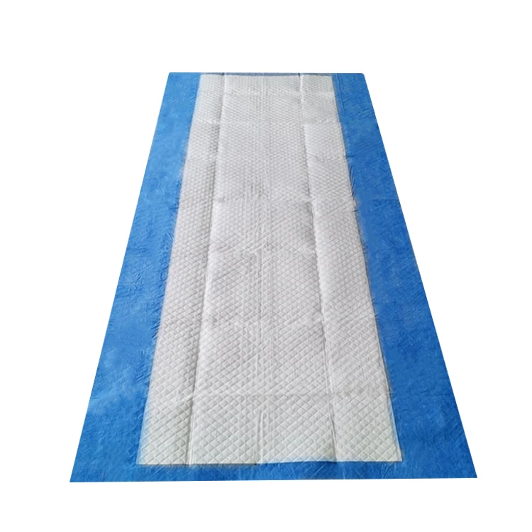 Wholesale high absorbent non woven disposable bedsheet nursing mat