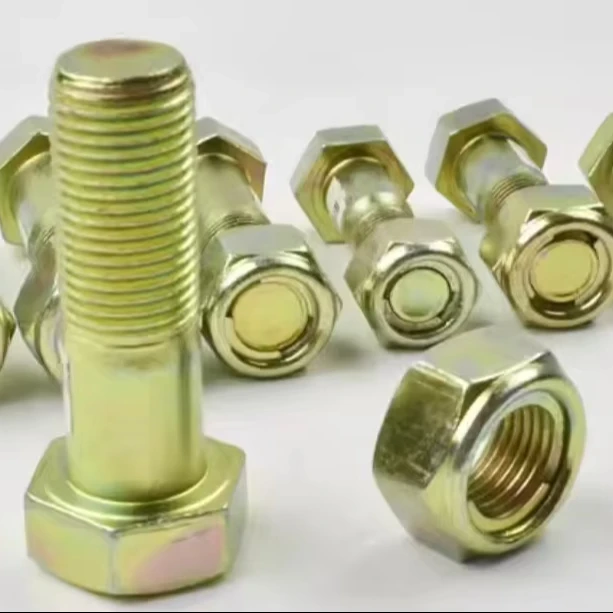 Q1851450T Bolt with Nut High Quality Hot Sale Truck Spare Parts & Accessories M14 for FAW F1 Truck L=50