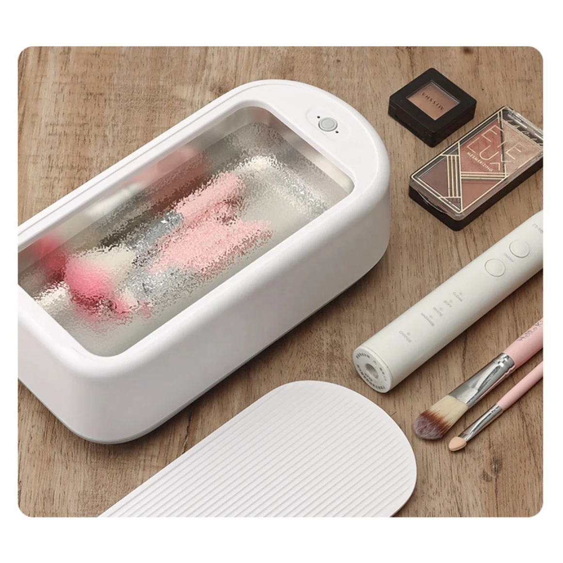 Ultrasonic  Cleaning Jewelry Watch Washing Dental False Teeth Aligner Retainer Mouth Guard Ultrasonic Denture Cleaner