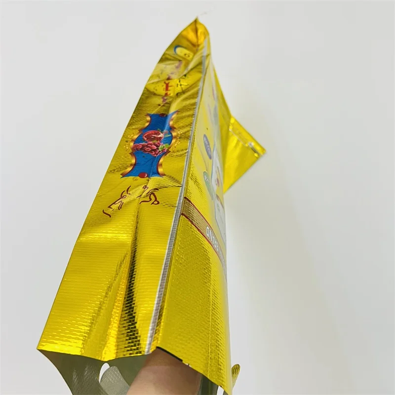 Opp printing laminated pp woven rice sacks/plastic packaging bags wholesale