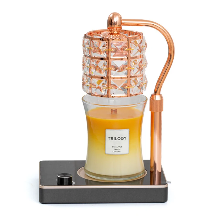 Tabletop Integrated Switch, Beautiful And Elegant, Adjustable Temperature And Light Crystal Lampshade, Aromatherapy Wax Melting