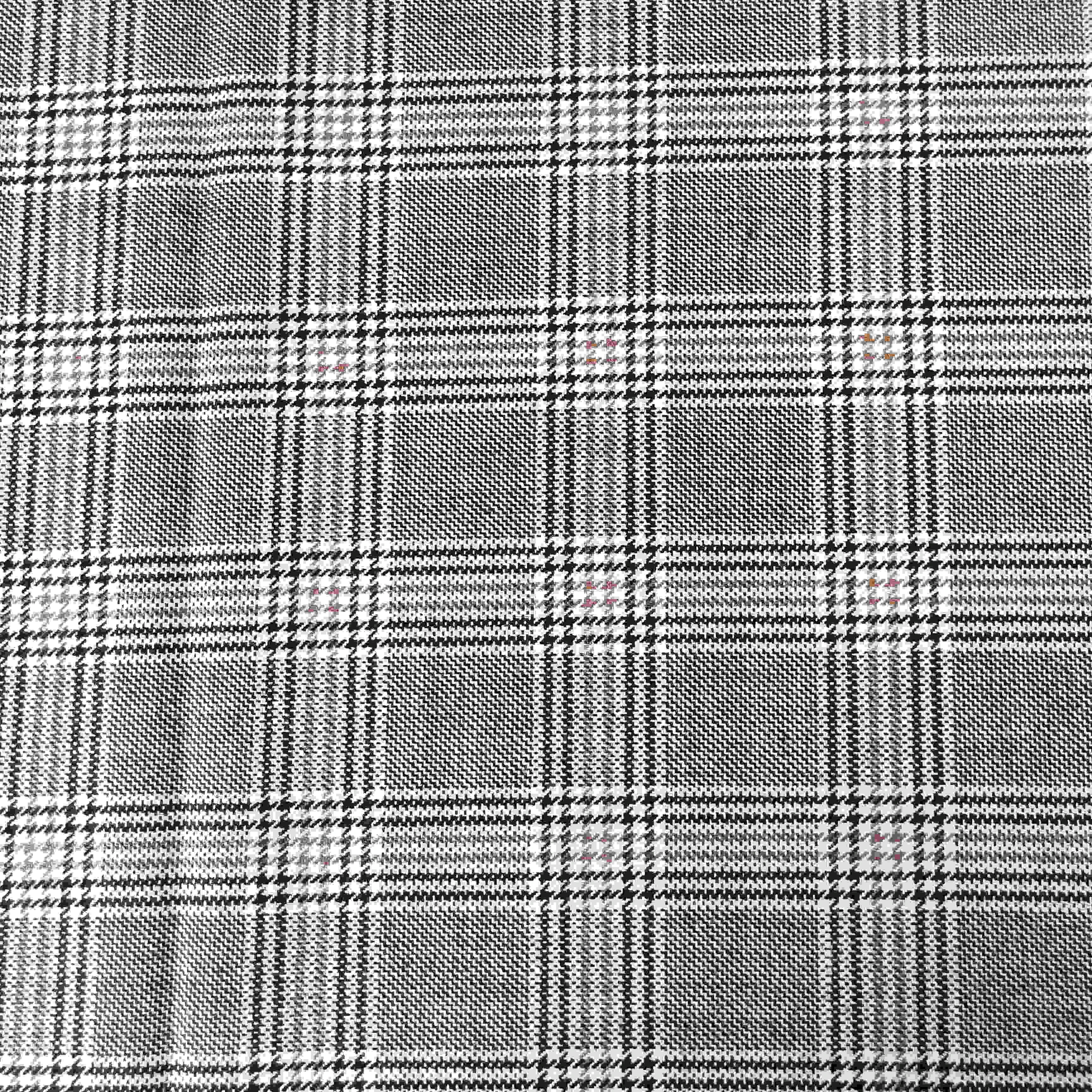 
New worsted fabric 50% wool 50% polyester rice black camel fabric 