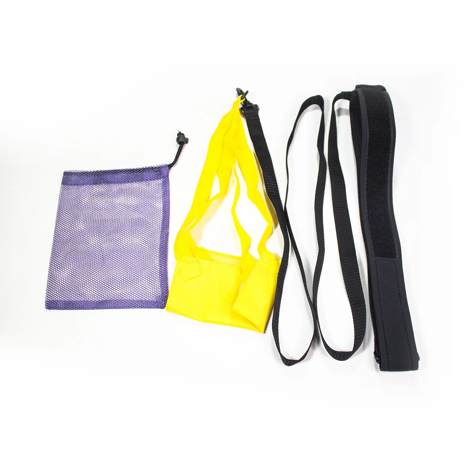 Professional Freestyle Resistance Exercise Bands Drag Parachute Traction Swimming Arm Trainers Elastic Bands