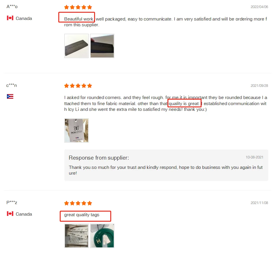 Custom Paper Thank Card Hang Tag Hangtags with Hole handmade with love tags Clothing Labels cards packaging price tag with logo