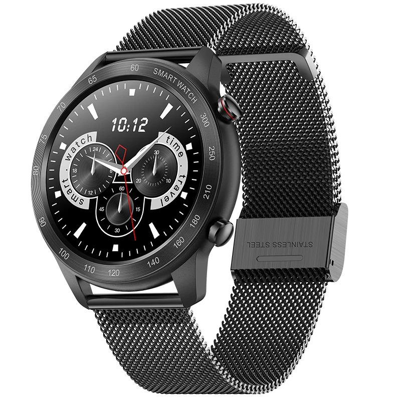 Dropshipping MX5 1.3 inch touch screen music player IP68 waterproof blood pressure blood oxygen record DIY dial smart watch