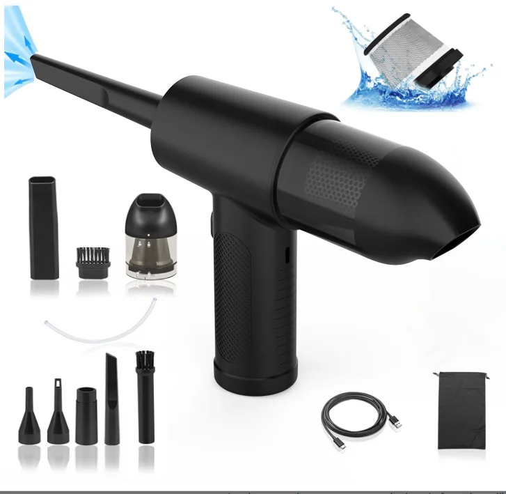 Wireless Compressed Air Blower Gun 51000RPM Electric Air Duster for Computer Keyboard Camera Cleaning cordless air duster