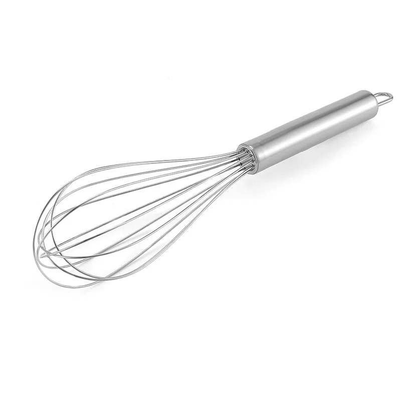3 in 1 stainless steel whisk with ergonomic for Blending Whisking Beating Stirring Enhanced Version Balloon Wire Whisk