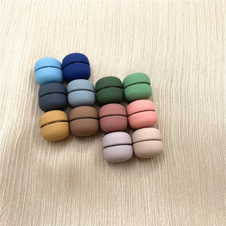 New arrival Custom Made Logo Magnetic Pins For Muslim Women Hijab Wear Magnetic Brooches