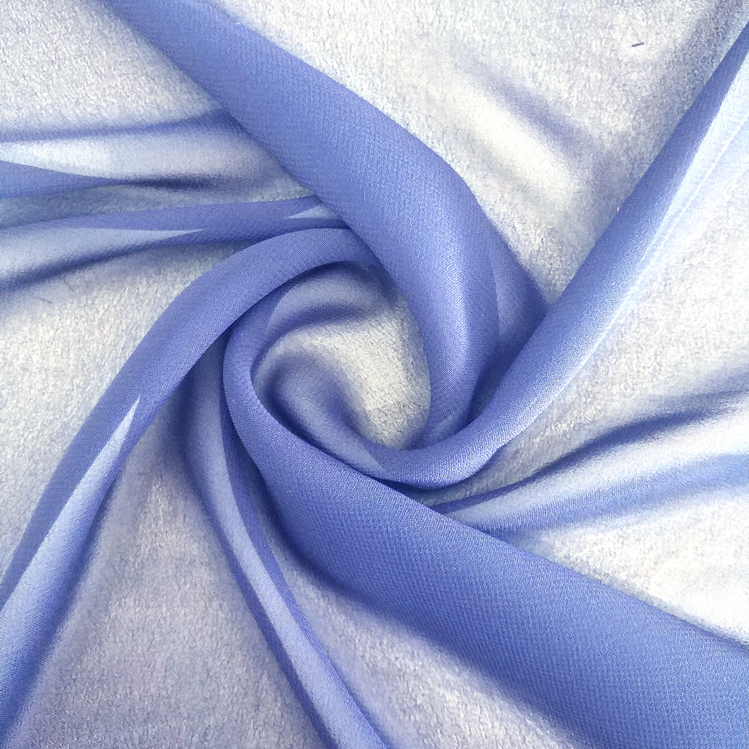 Fashiontex custom 55% warp 75D chiffon tulle HMC 100% polyester sustainable repreve recycled fabric