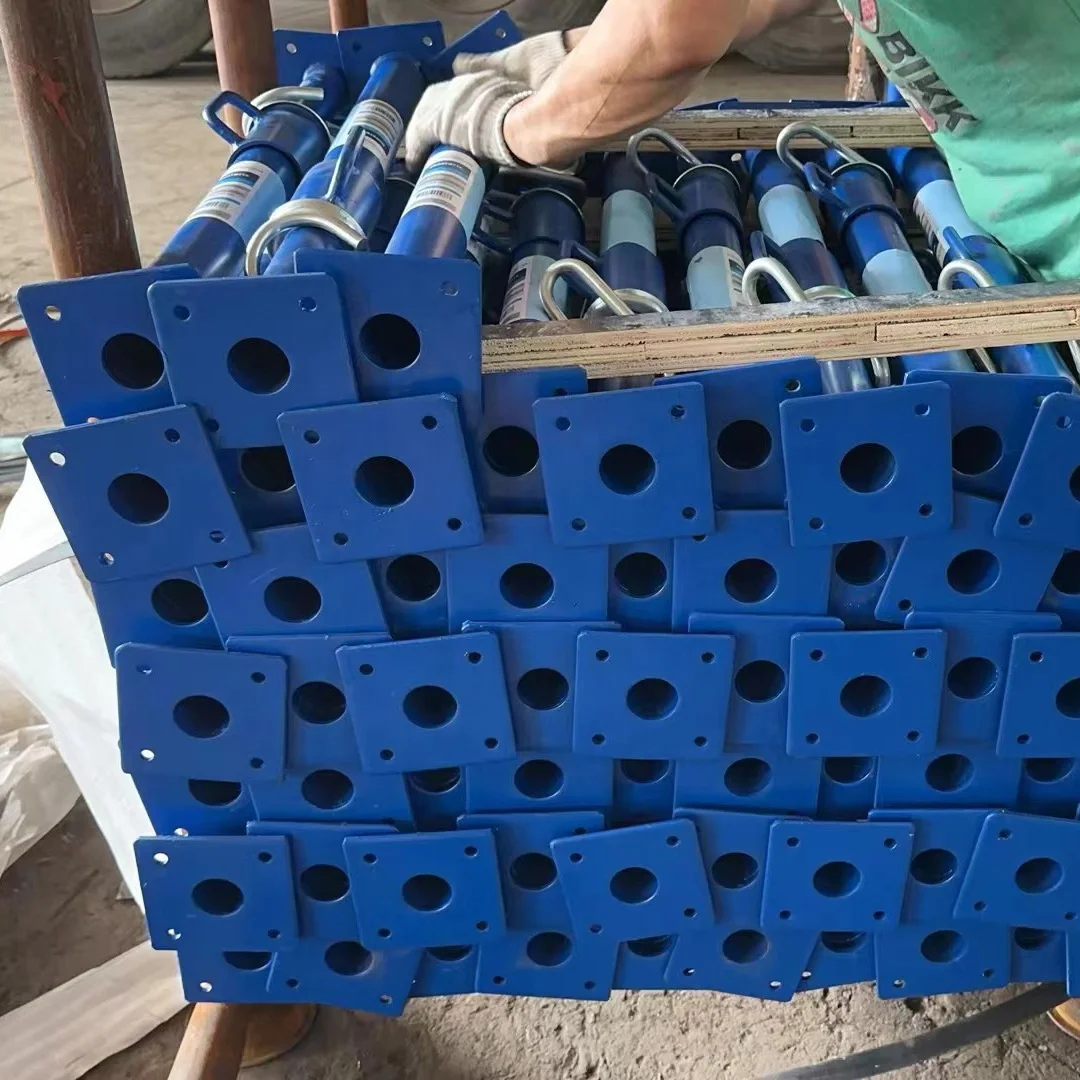 Окрашенные строительные леса регулируемая опалубка стальная опора металлическая опоры для бетонного