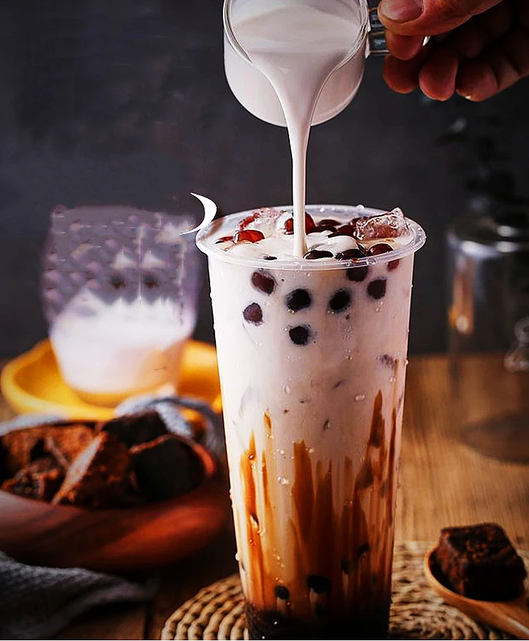 bubble tea popping bubble tea boba pearl jelly balls ingredients Taiwan