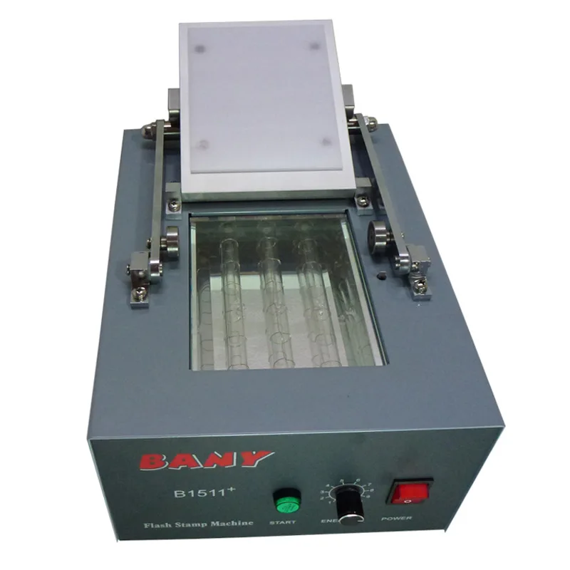Factory BANY Series B1511+ Enhanced Temperature Controller Photosensitive Seal Fast Exposure Flash Stamp Making Machine