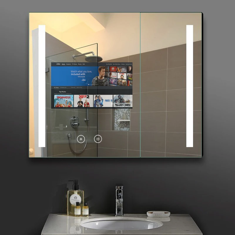 smart mirror bathroom wall cabinet storage vanity cabinet bathroom mirror cabinet with light