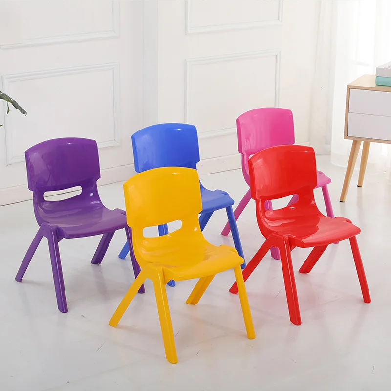 Cheap Colorful Design Modern Home Furniture Wholesale Kids Baby Children Stackable Chair For Kids