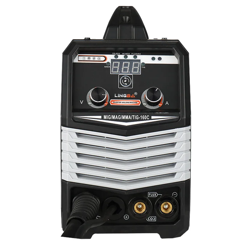 Lingba 5 в 1 бесгазовый сварочный аппарат проволочный питатель MIG/MMA/MAG/TIG-160C
