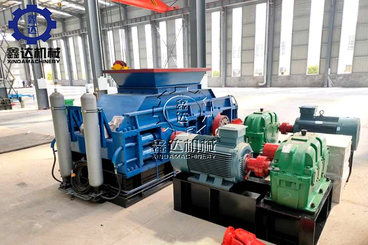 China Hot Sale High Quality Crushing Machine Double Roller Stone Crusher