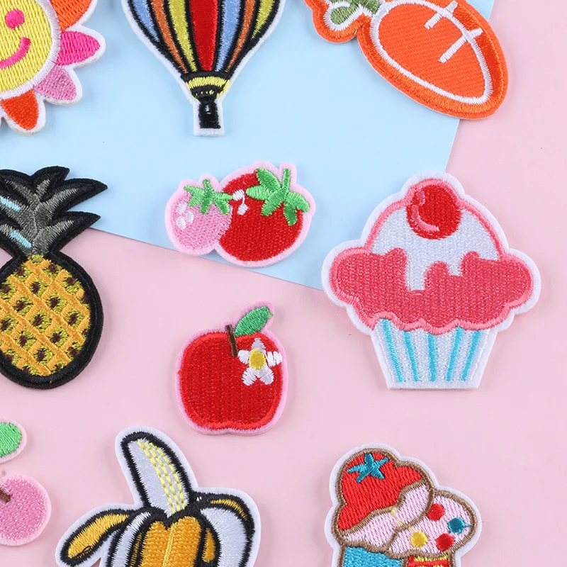 Embroidery Wholesale Custom Chenille Patch Iron on Cheap Chenille Letter Cartoon Designer Patchs
