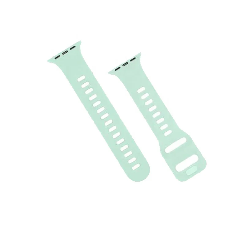 YHQ Silicone Sport Smart Band 41/44/45/49mm For IWatch Series Ultra 8 7 6 SE 5 Rubber Band for Appl Watch accessories