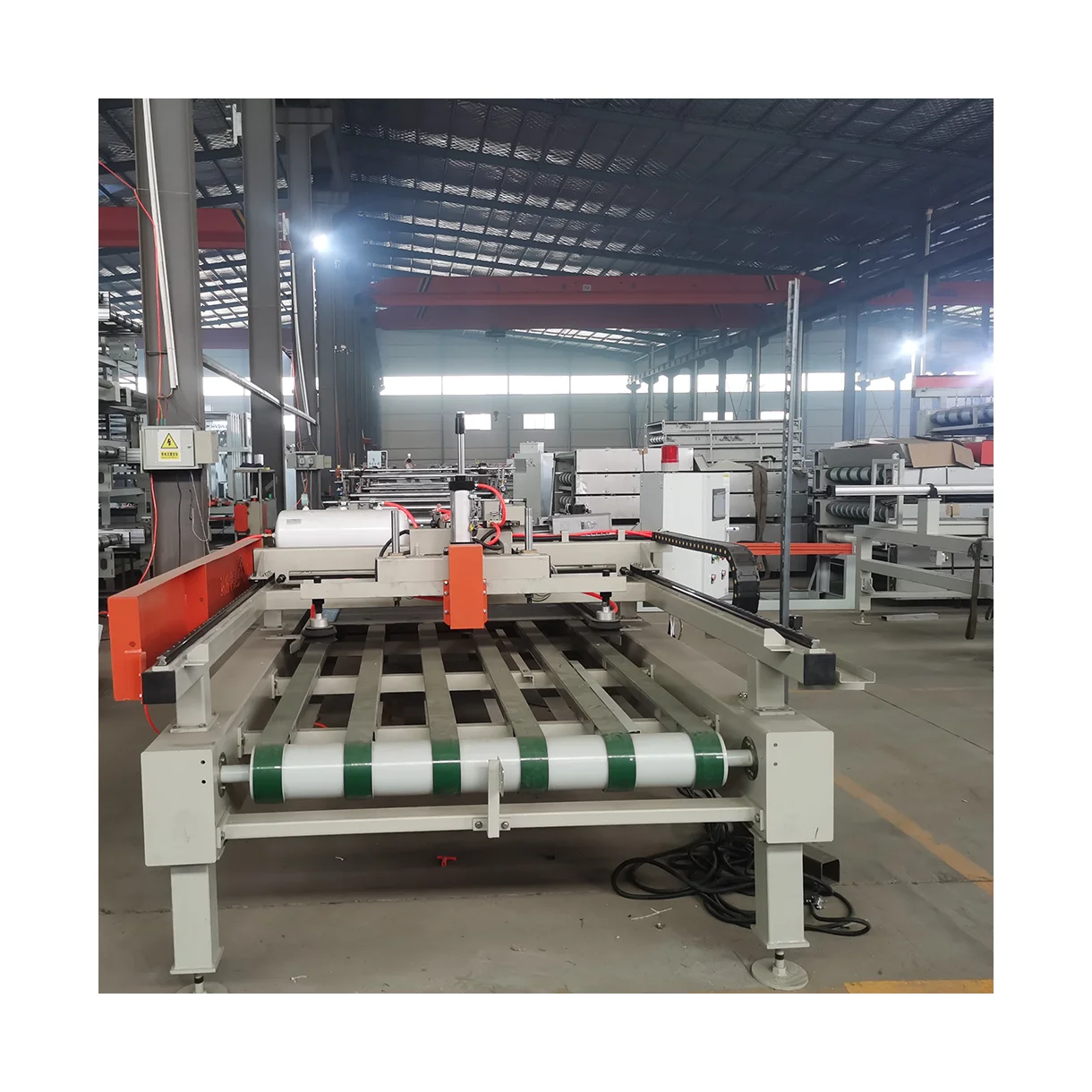 Small Capacity Fireproof 12mm MgO Board Production Line Fiber Cement Board Production Line