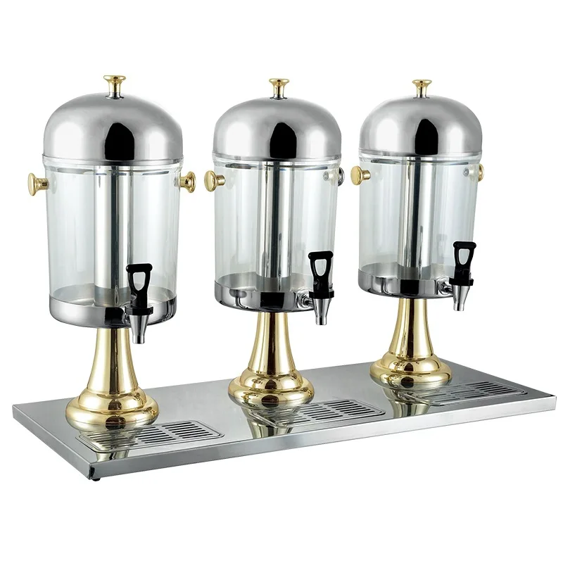 Factory Direct Stainless Steel Drink Dispenser Whit Tap Cold Fruit Juice Beer Beverage Dispensers For Party