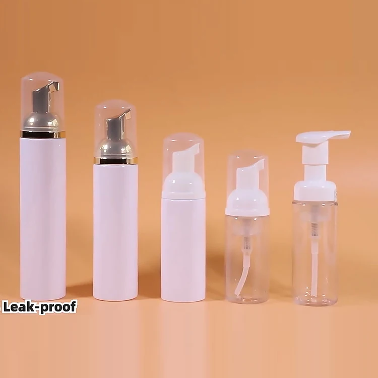 Custom Mini Empty 30ml 50 ml 60ml 80ml 100ml 2oz 1 oz Foam Dispenser Eye Lash Eyelash Pump Bottle With 30 50 60 80 100 ml