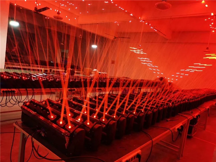 Night club bar hot selling dmx512 control 500mw*6 eye red beam laser bar 6 Heads beam Laser Light for stage