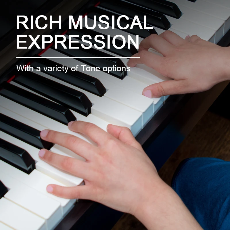 Hot Selling Portable High Quality And Cheap Digital 88 Keys Hammer Action Upright Keyboard Piano