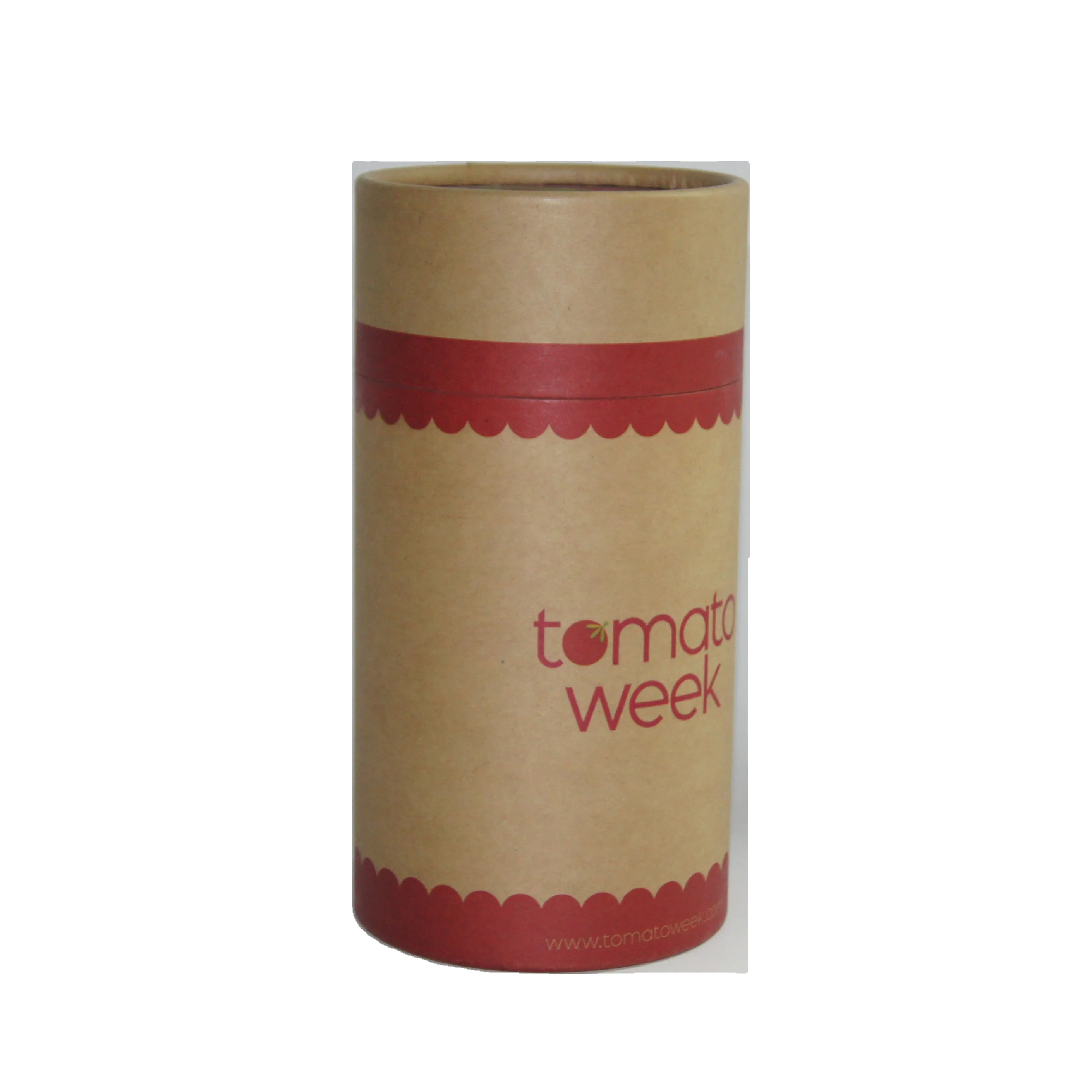 
Cylindrical Boxes for Package Recyclable Round Water Bottle Packaging Kraft Paper Tableware Packaging Paperboard HG-1363 Accept 