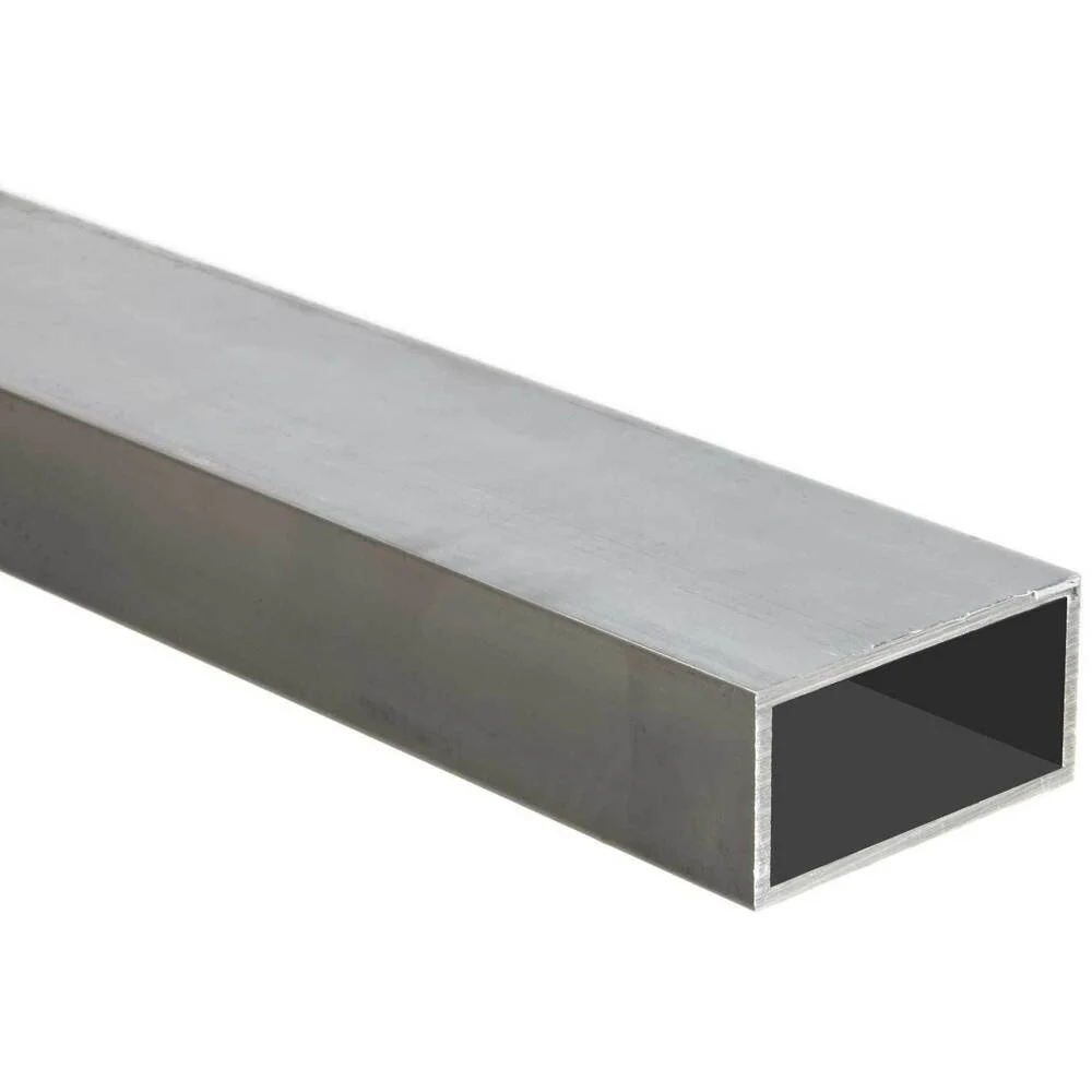 6000 Series T6 Square Tubing Aluminium Hollow Square Tube aluminium rectangular tube price