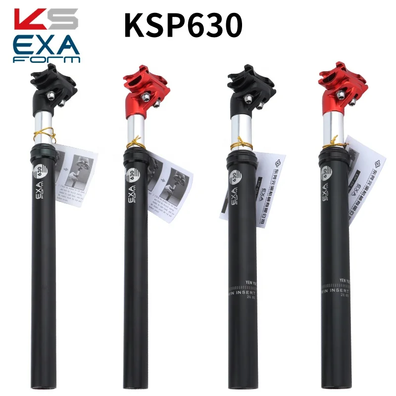 Aluminium KS EXA 27.2/31.6 *350mm Seatpost Bike Modification Accessories Part MTB Dropper Suspension Damping Bicycle Seat Post
