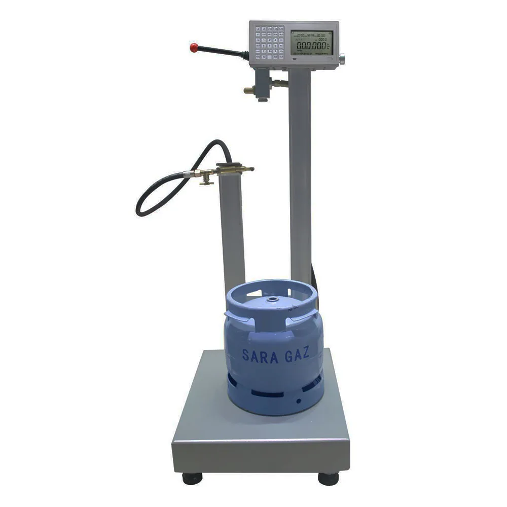 Max Capacity 120kg Class 3 Gas Filling Machine Auto LPG Gas Cylinder Filling Scale