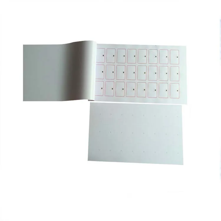 Карты для контроля доступа бумага A4 RFID чип пассивный rfid метки T5577 EM Бесконтактные Смарт ПВХ