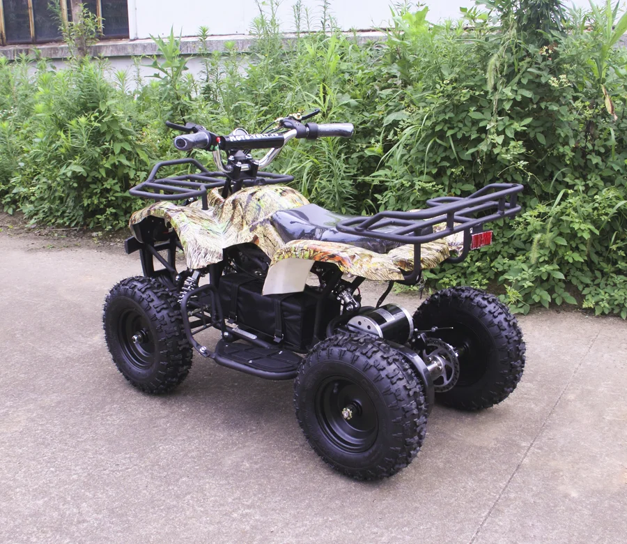 outdoor mini electric quad bike atv  with back foot dis brake