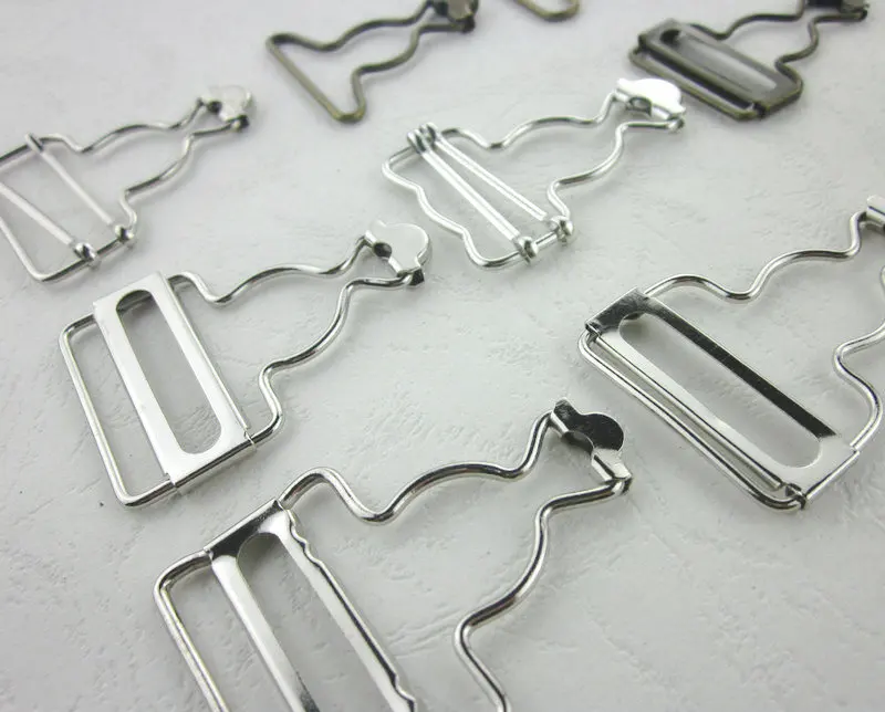 wholesale 25MM 32MM  custom Metal Suspender Adjuster Buckle For braces