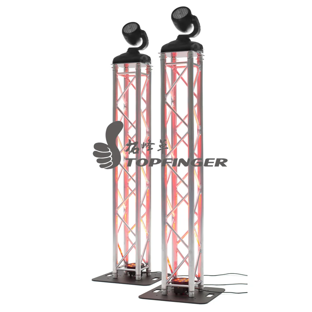 Topfinger алюминиевая световая подставка для диджея вращающаяся головка Totem Truss