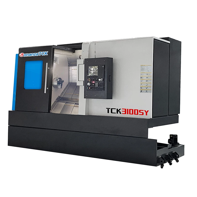 Big Metal Turning Cnc Lathe TCK3100SY New Machinery