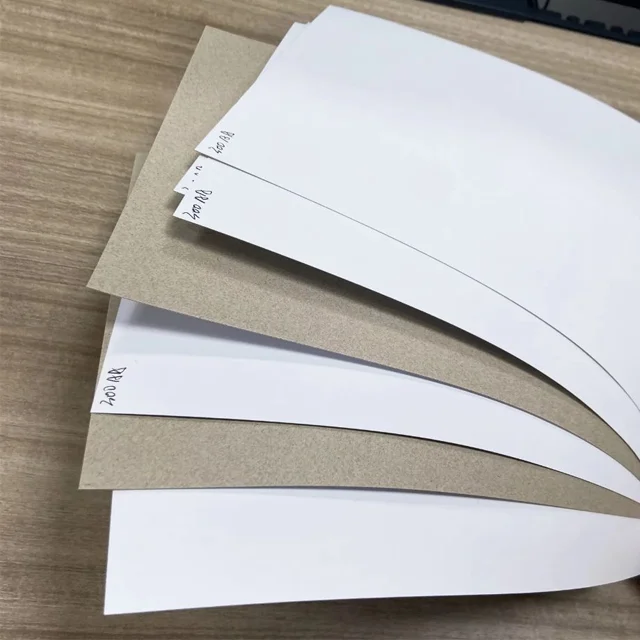 Fu Lam оптовая продажа прочная дуплексная доска с серой спинкой идеально подходит для изготовления упаковки и поделок