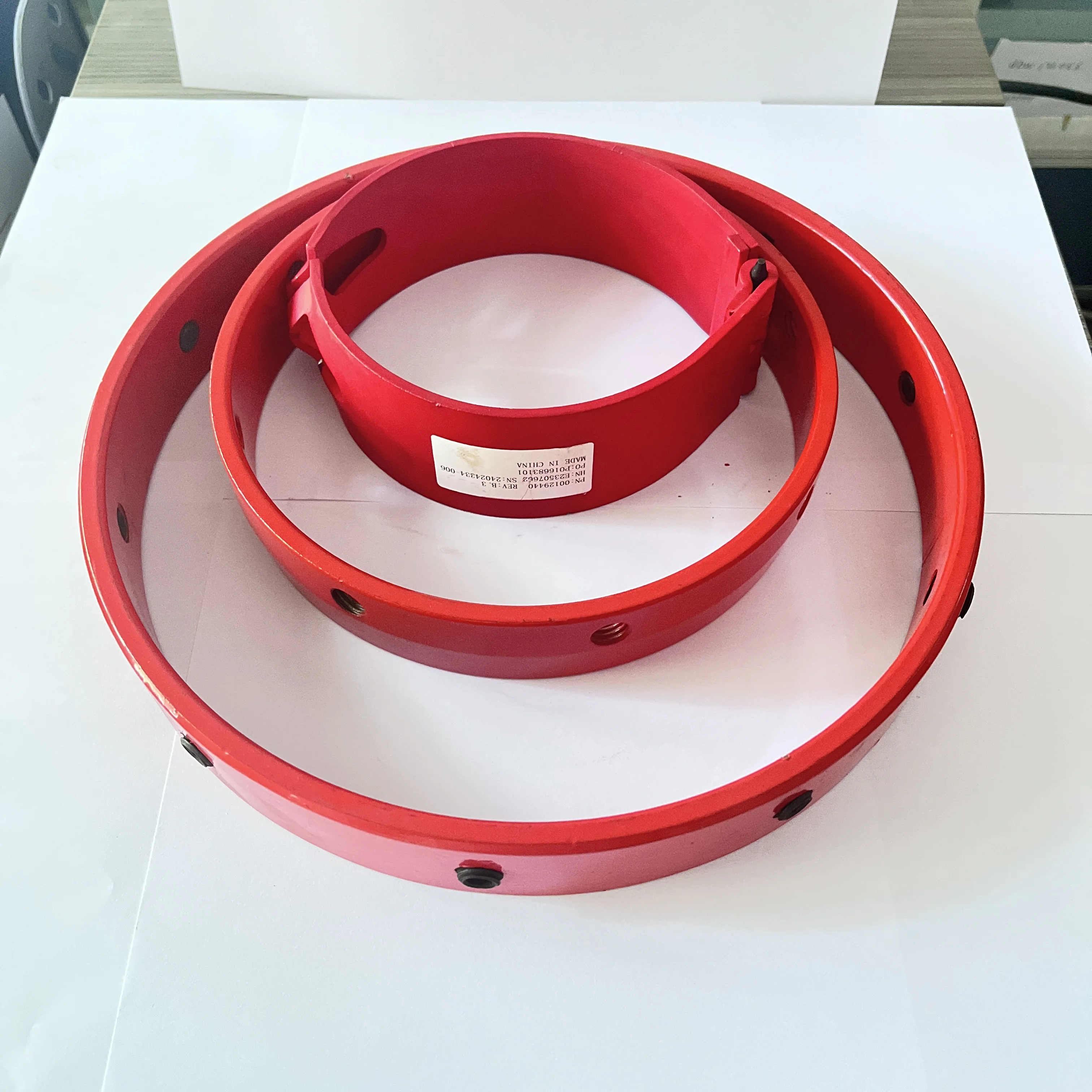 High Quality 9-5/8 in Top screw stop collar Hinged and Slip-on Stop Collar