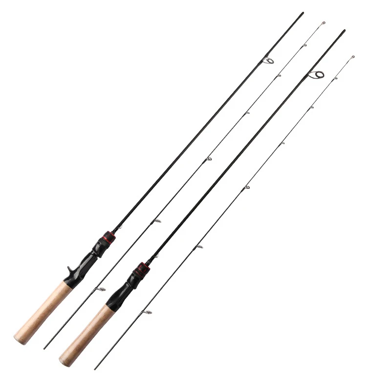 New fast action 1.5m/1.68m/1.8m/1.98m bass fishing rods  fiberglass fishing casting ultralight spinning