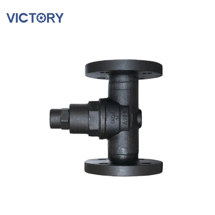 Adjustable bimetallic steam trap CS47