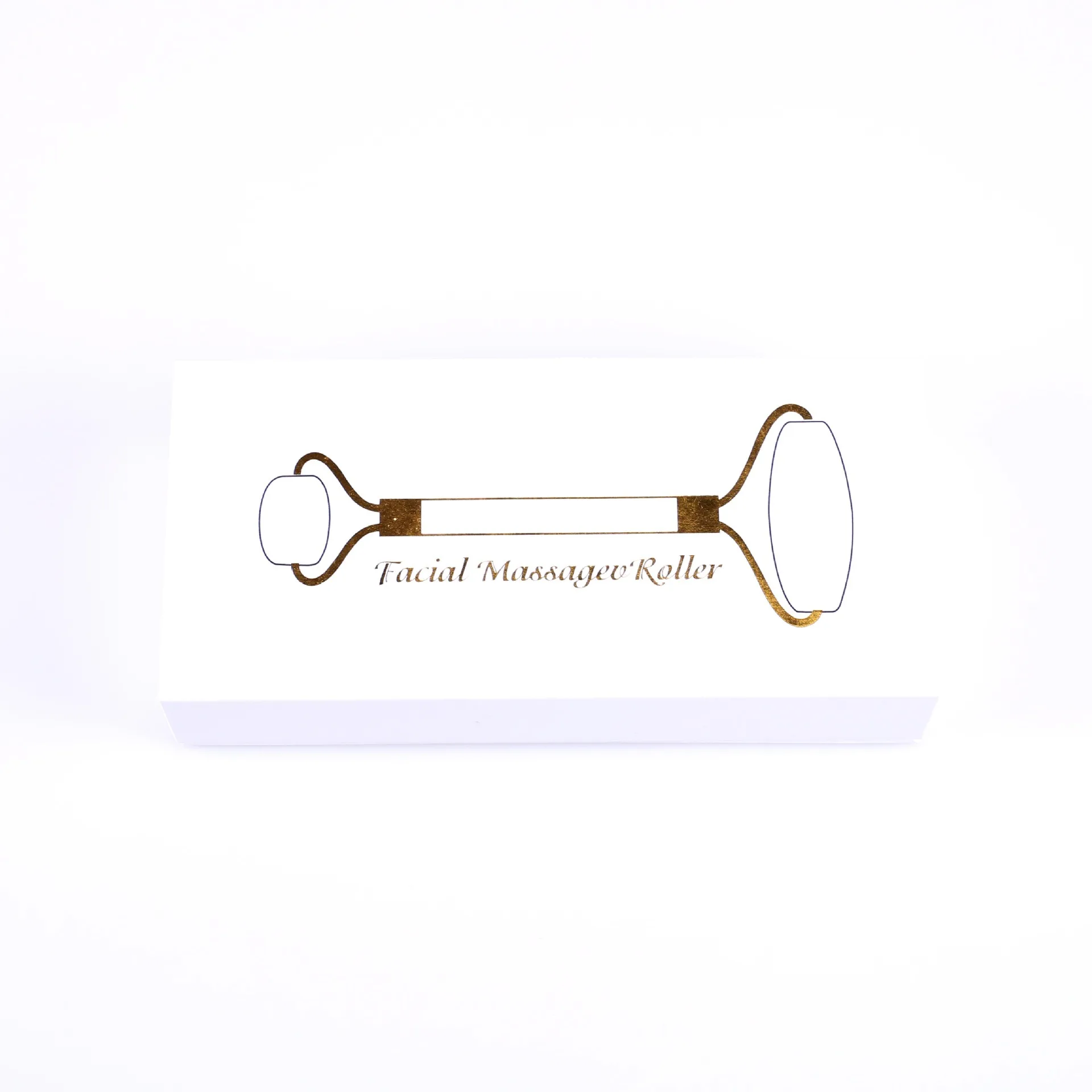 Double-Head Multi-purpose Massage Stick Roller Resin Handle Jade Face Health Care Firming Skin Scraping Relaxing Tendons