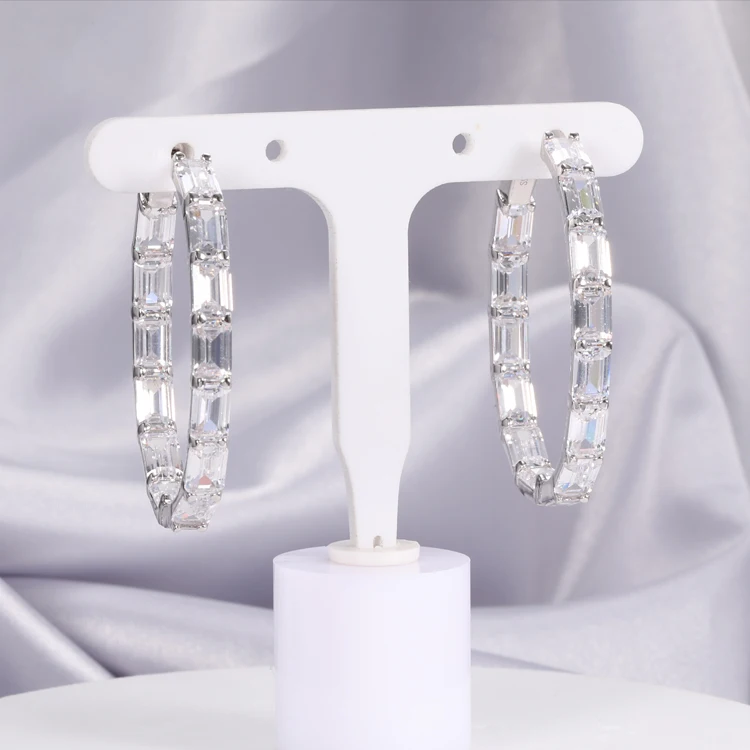 Large Small Round Circle Earrings Huggie Hoop Earrings For Women