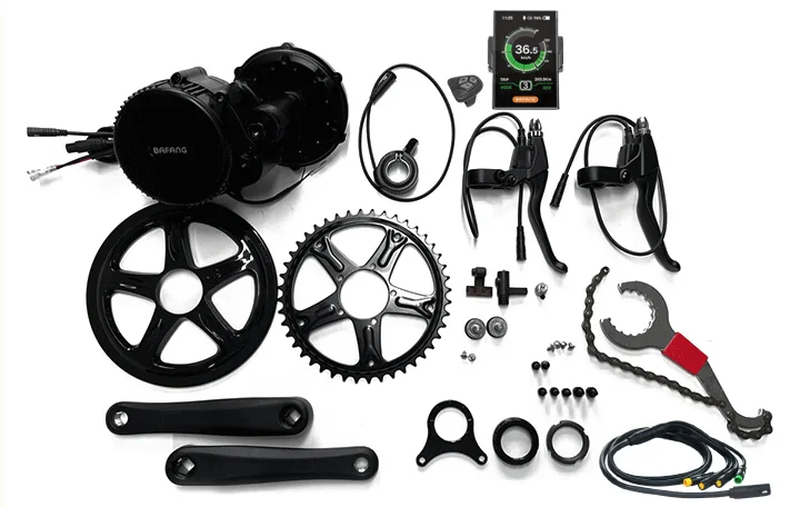 Factory Supplier Mid Motor Kit Bafang 48V 500W Bafang Ebike Kit