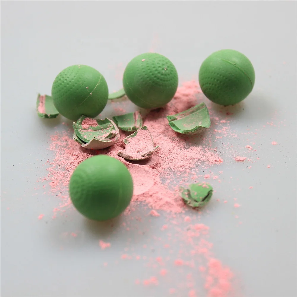 Hot Selling 0.68 Caliber Paintballs Powder Paint Ball for Driving Away